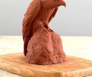 On-Line Sculpture Course: How to Model An Eagle in Clay