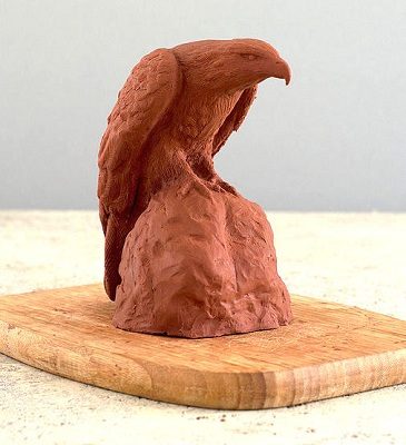 On-Line Sculpture Course: How to Model An Eagle in Clay